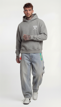 FELPA CON CAPPUCCIO  OBLO' PIU' COLORI   - BERNA - ART. 261057