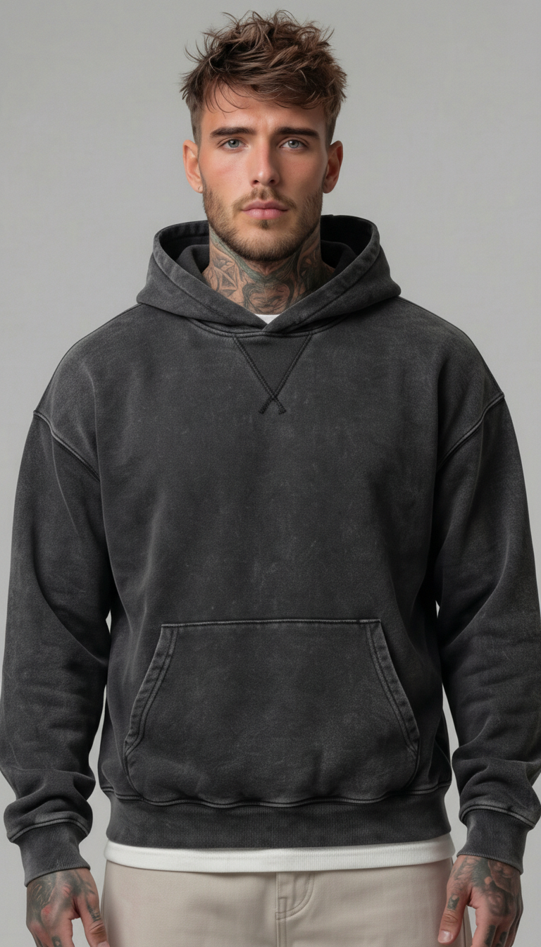 FELPA CON CAPPUCCIO SLAVATA  - ONLY&SONS - ART. 22031917 DUE COLORI