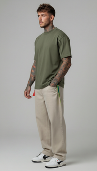 T-SHIRT UOMO  BOXY FIT  BASICA  PIU' COLORI  - BERNA - ART. 261242