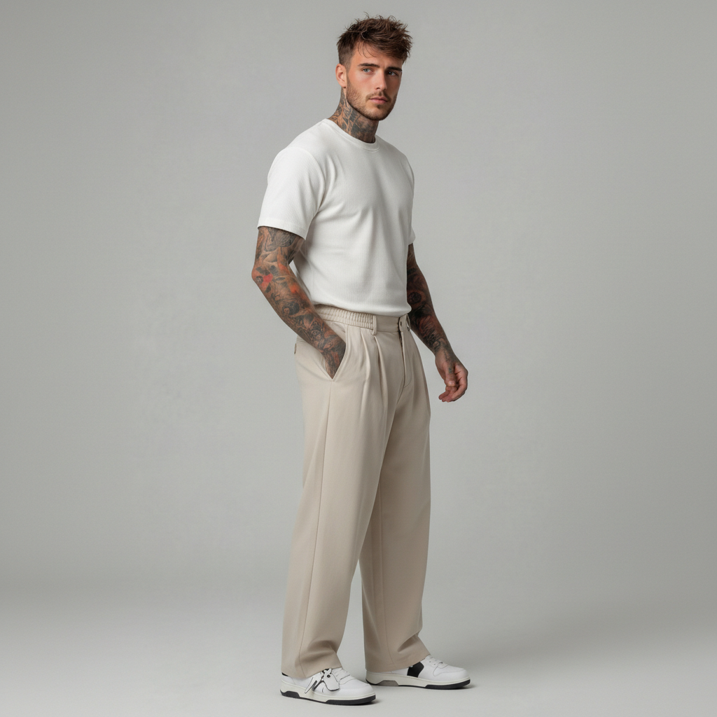 PANTALONI NERI CON PINCE VITA MEDIA - IMPERIAL - ART. PE6ILBQ