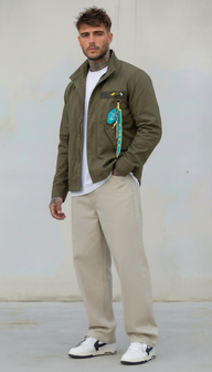 GIUBBINO UOMO PARKA CON GILET REMOVIBILE VERDE - BERNA - ART. 261288 - 30