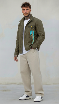 GIUBBINO UOMO PARKA CON GILET REMOVIBILE VERDE - BERNA - ART. 261288 - 30