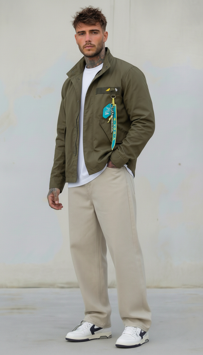 GIUBBINO UOMO PARKA CON GILET REMOVIBILE VERDE - BERNA - ART. 261288 - 30