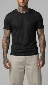 T-SHIRT UOMO IN LINO - PIU' COLORI  - BERNA - ART. 261216