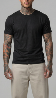 T-SHIRT UOMO IN LINO - PIU' COLORI  - BERNA - ART. 261216
