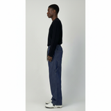 PANTALONE CARPENTER CON ELASTICO IN VITA DARK BLUE DENIM  - HAMEN - ART.  CARPE