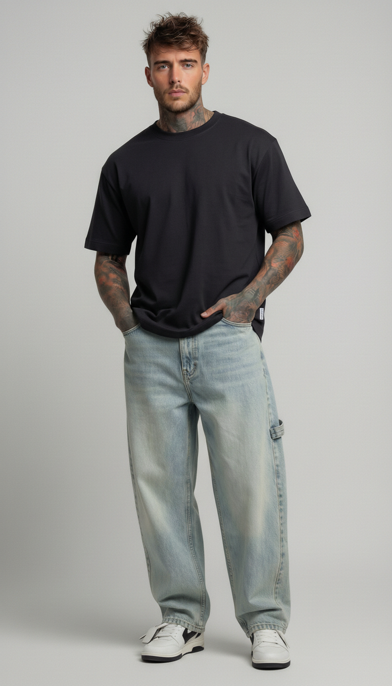 T-SHIRT OVERSIZE INTERLOCK PIU' COLORI - BERNA - ART. 261094  - 252023 - 251088