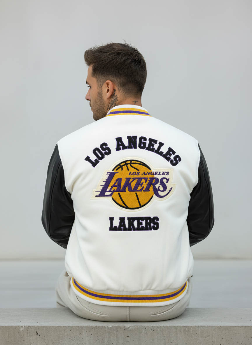 GIUBBINO COLLEGE LAKERS KOLEJ - B.U. - ART. W25 CLG 03 - Spedito in 15 Giorni