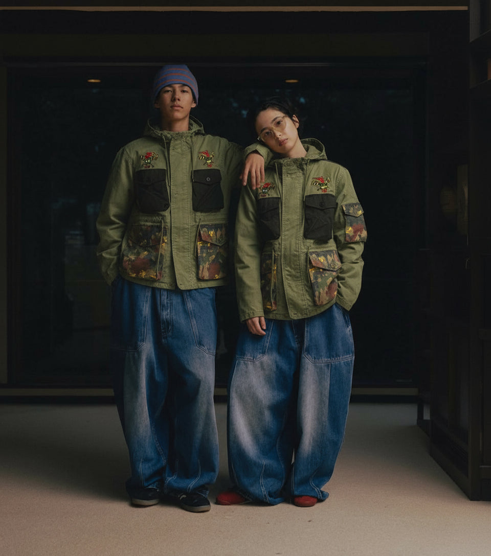 GIACCA CON CAPPUCCIO + PATCH - BERNA - ART. 25124330 - COL. VERDE MILITARE