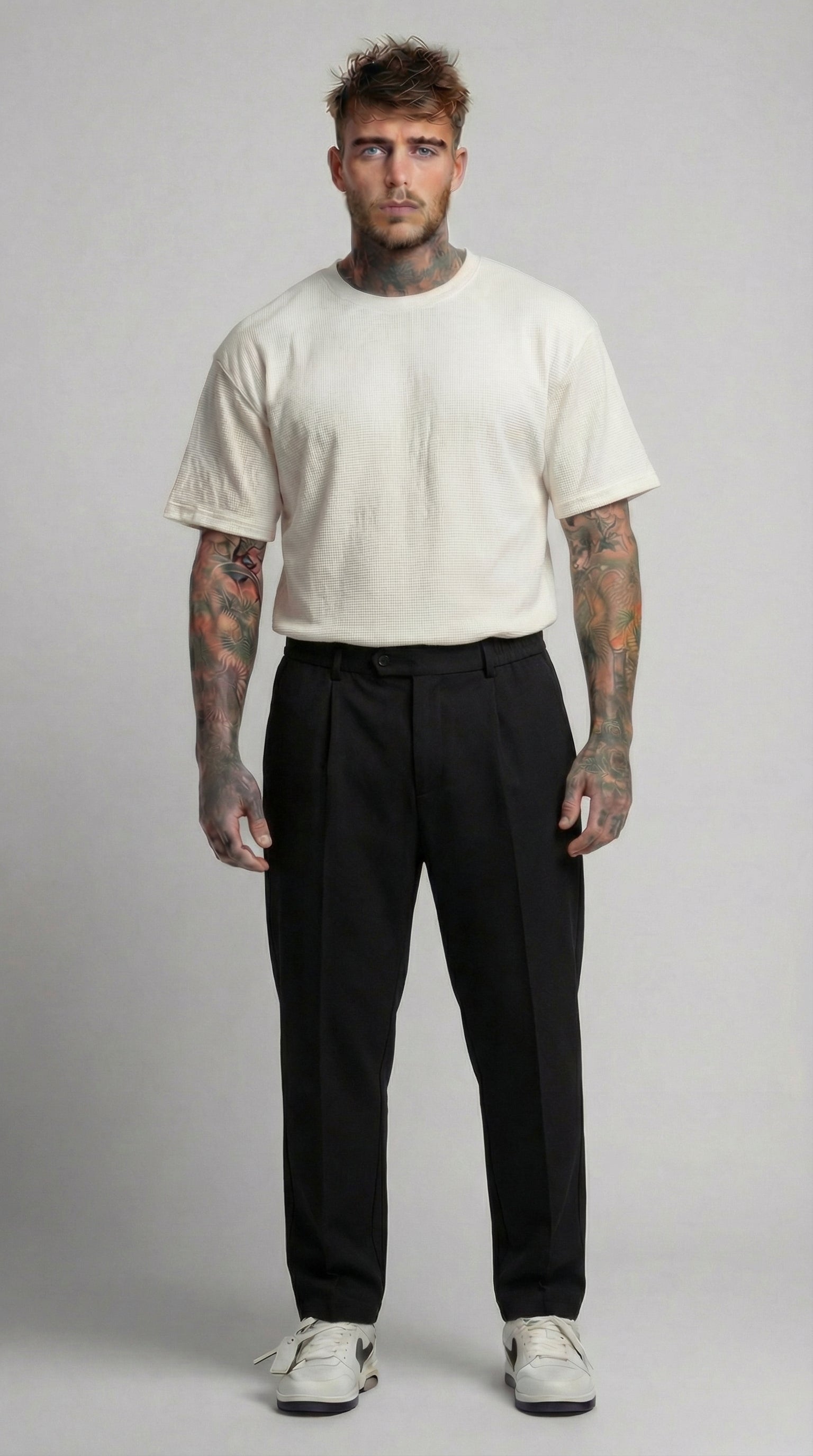 PANTALONE  NERO  - NEW JOB BRAND - ART. EGADY