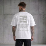 T-SHIRT NEW JOB BRAND OVER CON STAPA SUL RETRO  ART 21067 4504