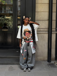 T-SHIRT NOISSEY  BOXYFIT  OVERSIZED BIANCA ART SCOUT
