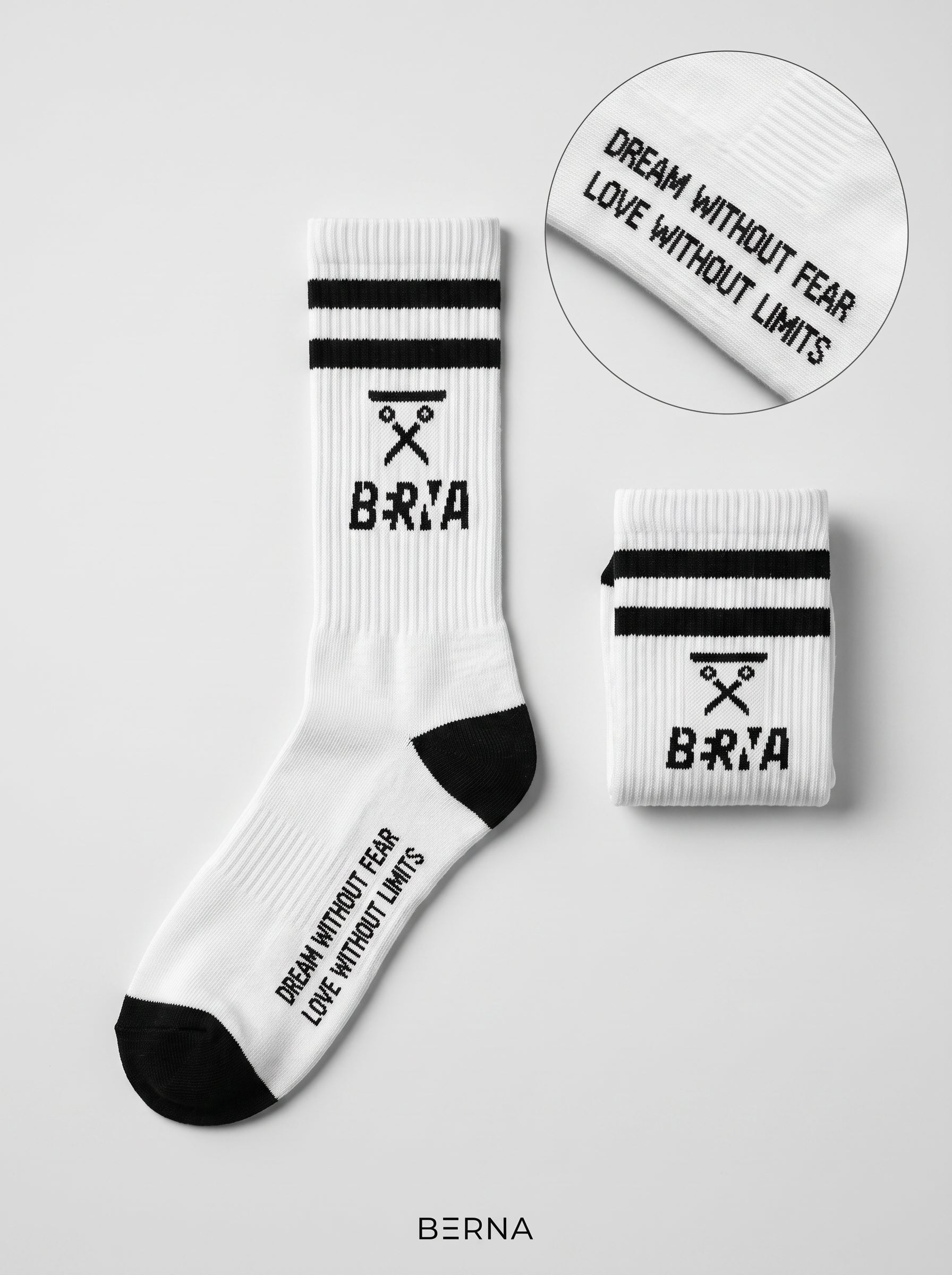 CALZE BERNA ITALIA BIACO  BANDA