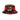 CAPPELLO GOORIN BROS BUCKET HAT RED  ART BUFFALO