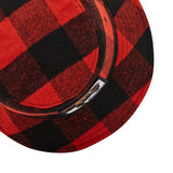 CAPPELLO GOORIN BROS BUCKET HAT RED  ART BUFFALO