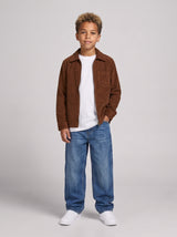 GIUBBINO CAMICIA JACK & JONES  VELLUTO ART 12307823