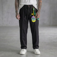 PANTALONE -  PANTALACCIO MISTO LINO  - BERNA - ART 261231-1