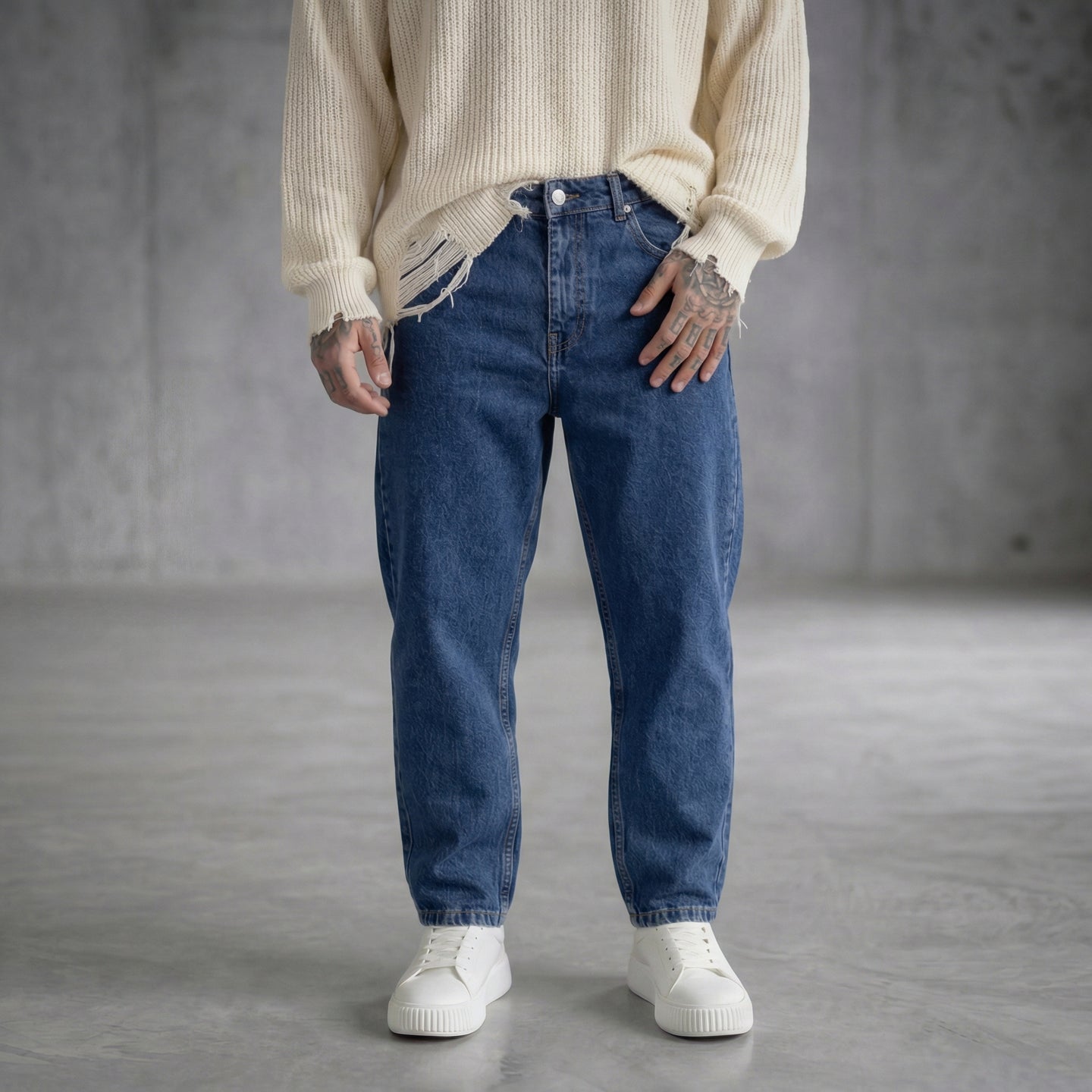 JEANS BLUE DENIM - NEW JOB BRAND - ART. B- 15981
