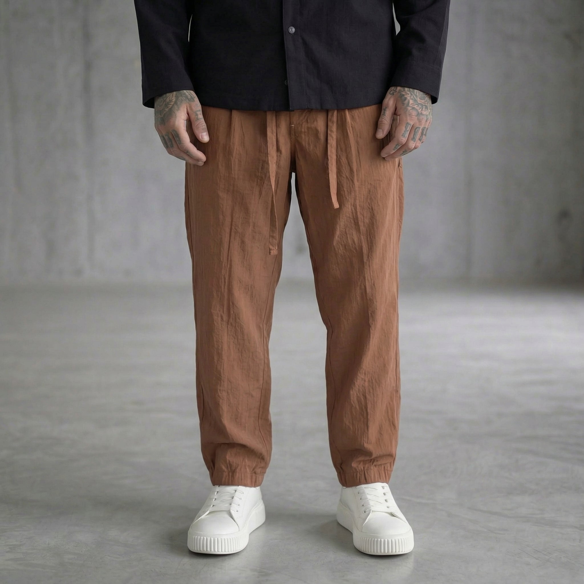 PANTALONE SEERSUCKER PIU' COLORI- BERNA - ART. 261384