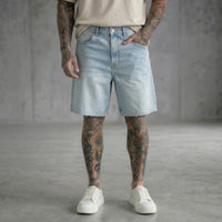 BERMUDA ONLY&SONS FADE DENIM LIGHT BLUE  ART 22033155