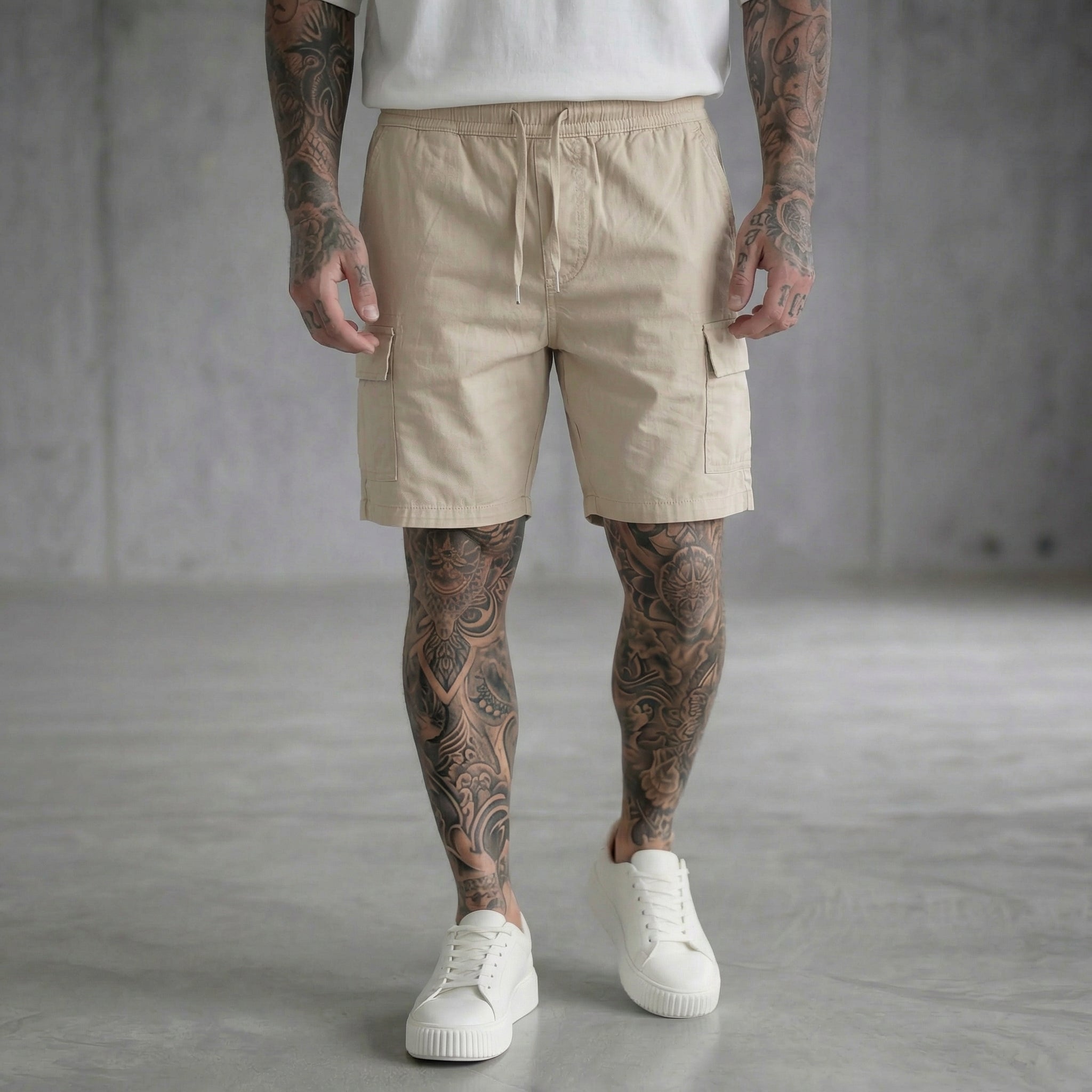 BERMUDA ONLY&SONS CARGO ELASTICO IN VITA  PIU' COLORI ART. 22033342