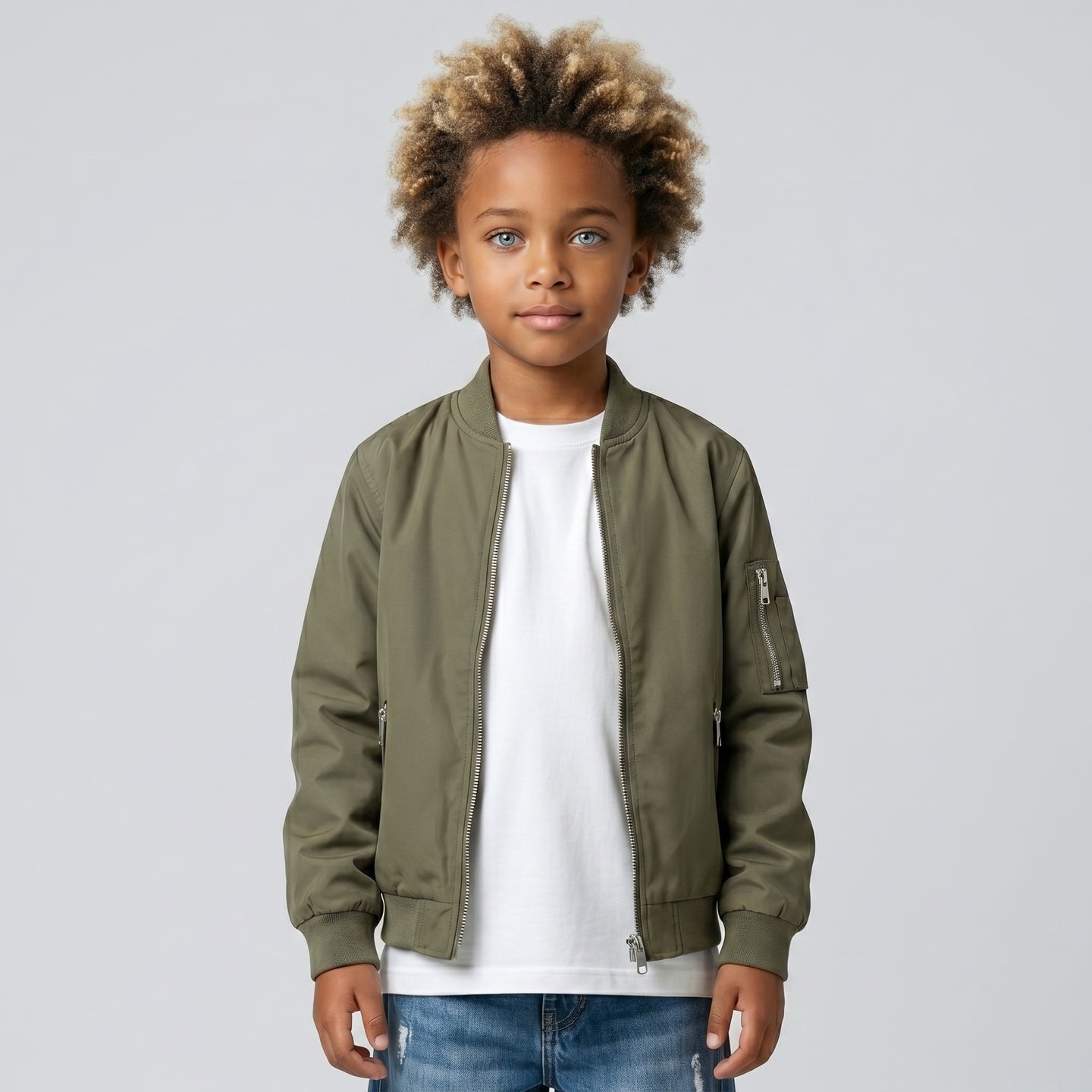 GIUBBINO RUSH BOMBER PIU' COLORI BAMBINO - JACK & JONES ART. 12182385