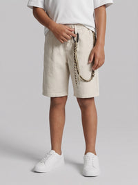 BERMUDA BERNA KIDS BAMBINO CON PORTACHIAVI PANNA  ART K 240197 128