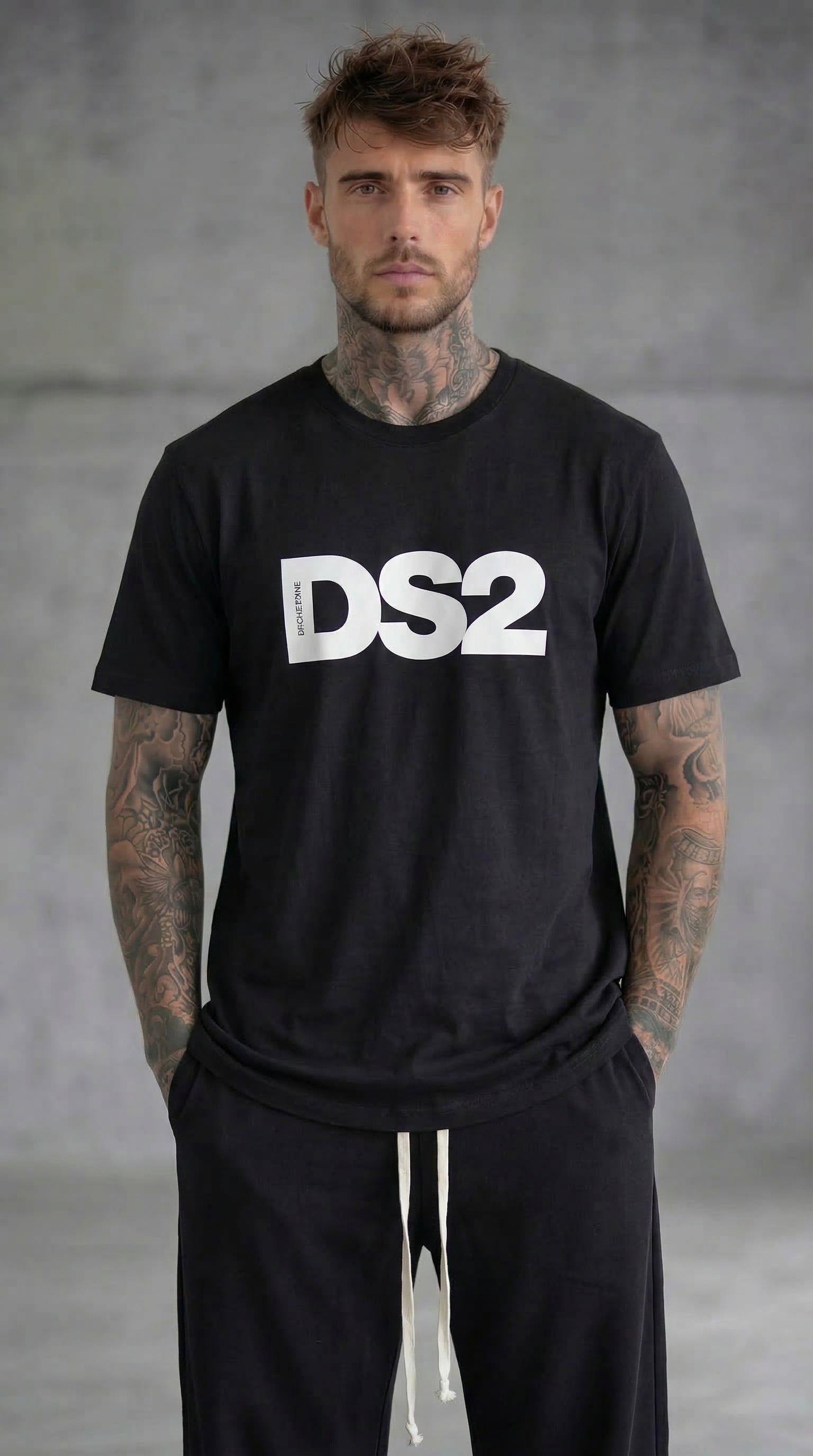 T-SHIRT BASICA LOGO BIG CENTRALE - DS2 - ART. SS26272