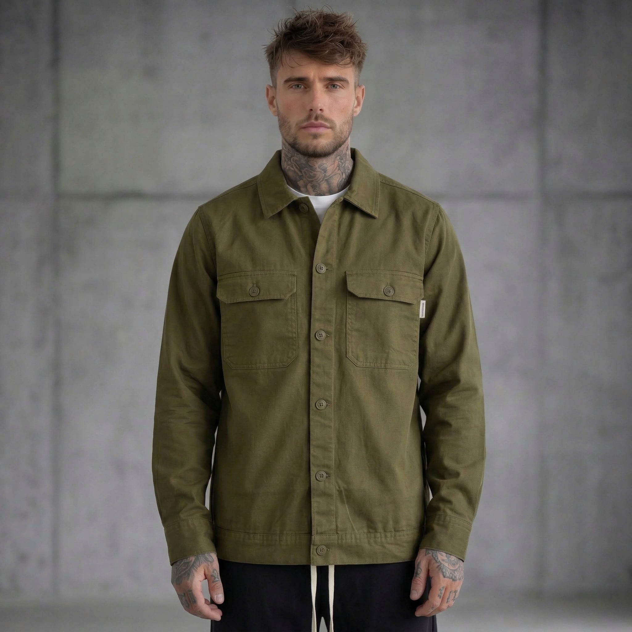 CAMICIA OVERSHIRT - ONLY&SONS - ART. 22022442 - COL. OLIVE NIGHT