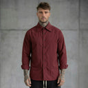 CAMICIA10 IN NYLON OVERSIZE - DAMN STUDIOS - ART. DAMN32 - COL. BORDEAUX