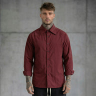 CAMICIA10 IN NYLON OVERSIZE - DAMN STUDIOS - ART. DAMN32 - COL. BORDEAUX