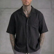 CAMICIA ONLY&SONS MEZZA MANICA MISTO LINO ART 22036242