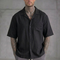 CAMICIA ONLY&SONS MEZZA MANICA MISTO LINO ART 22036242