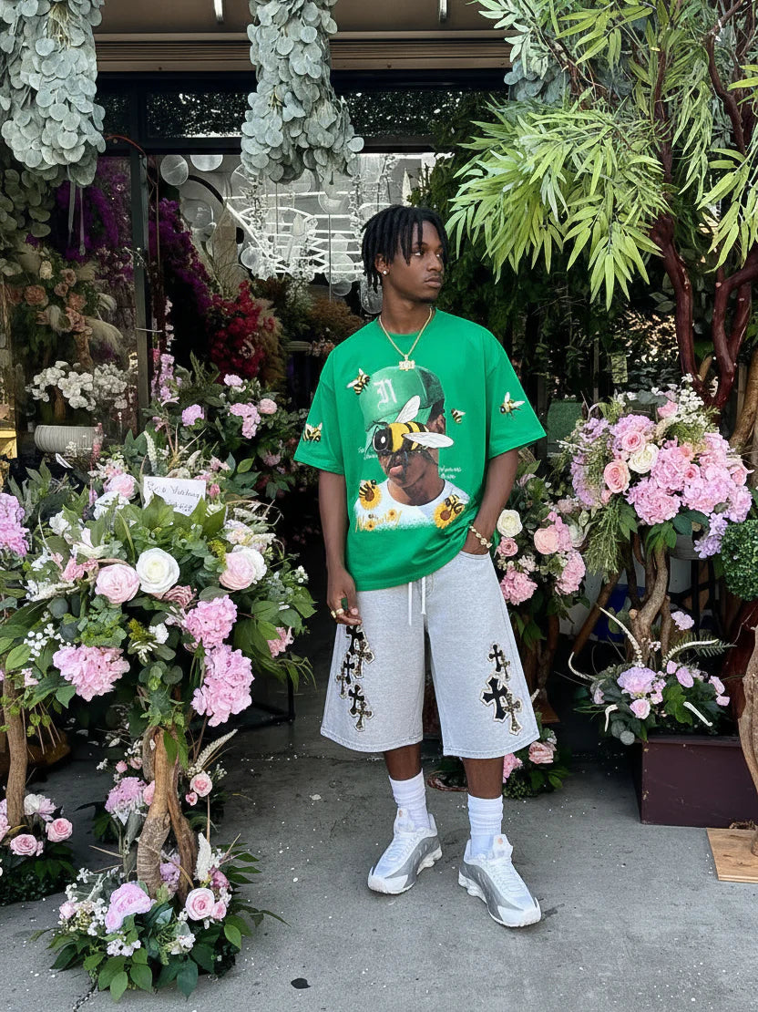 T-SHIRT CROPPED OVER NOISSEYVERDE API