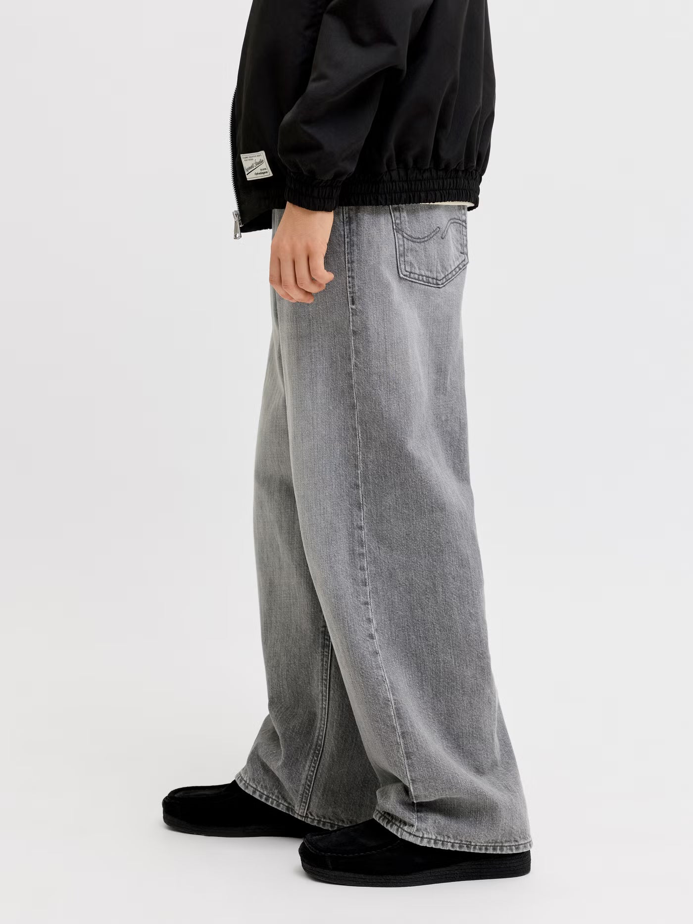 JEANS JACK & JONES DAVE BLACK DENIM BAMBINO ART 12291905