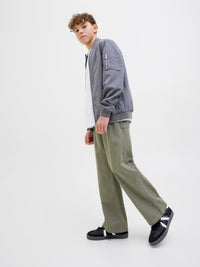 PANTALONE CARPENTER NERO E BEIGE BAMBINO  - JACK & JONES ART.12268958