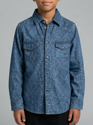 CAMICIA BERNA KIDS JEANS ART 23117 3
