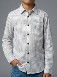 CAMICIA BERNA KIDS BIANCO K 23577 2