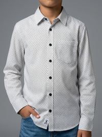 CAMICIA BERNA KIDS BIANCO K 23577 2