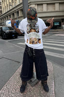 T-SHIRT NOISSEY OVERSIZE BIANCA ART BIGODINI