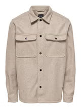 CAMICIA ONLY&SONS GIUBBINO IN PANNO ART 22023564