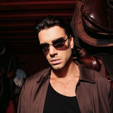 OCCHIALI OS SUNGLASSES  ART CAIRO NERO