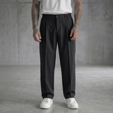 PANTALONI IMPERIAL REGULAR FIT CON PINCE E CINTURA ELASTICIZZATA ART P5441P5002