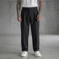 PANTALONI IMPERIAL REGULAR FIT CON PINCE E CINTURA ELASTICIZZATA ART P5441P5002