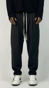 PANTALONI NERO CON COULISSE  - IMPERIAL - ART. PC8QLBQ