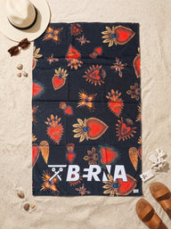 TELO MARE  BERNA SPUGNA CUORE MATTO