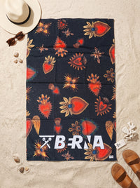 TELO MARE  BERNA SPUGNA CUORE MATTO