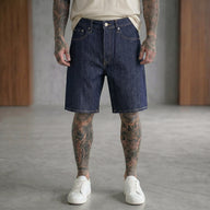 BERMUDA ONLY&SONS DARK BLUE DENIM ART 22037355