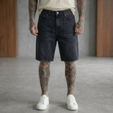 BERMUDA ONLY&SONS REMI LARGO  BLACK DENIM ART 22038436