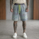 BERMUDA DENIM TRIAN FLUO - BERNA - ART. 261230-30